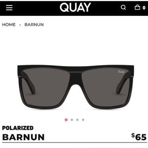 QUAY POLARIZED SUNGLASSES NWT